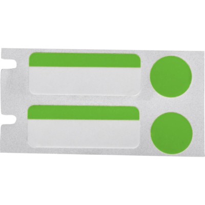 M6-98-494-GN Etiqueta poliéster verde Brady B-494 | MicroPlanet