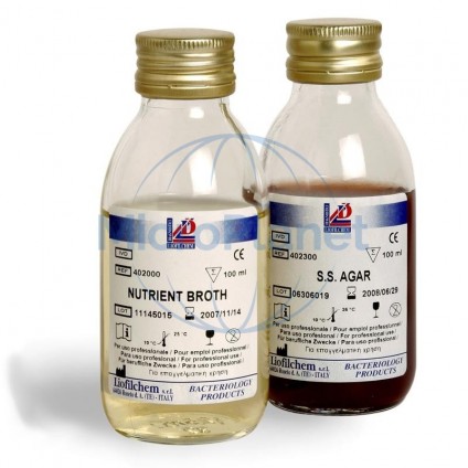 EUGON BROTH LT100, screw cap, caldo Eugon LT100, c/25 botellas 90/125 mL (ISO 21149)