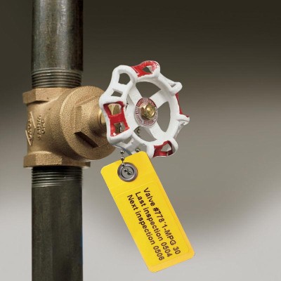 LAMINAT Tag Brady HSLT-5900-1-YL amarillo (50 uds.) | MicroPlanet