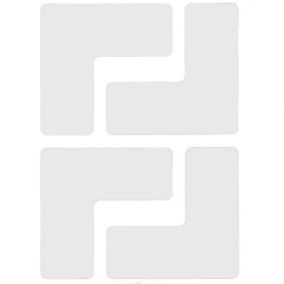 TOUGHSTRIPE Brady formato L blanco (20 uds.) | MicroPlanet