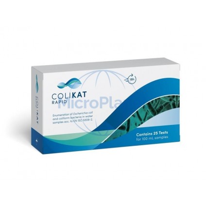 COLIKAT RAPID® c/100 test para muestras de 100 mL (ISO 9308-2)